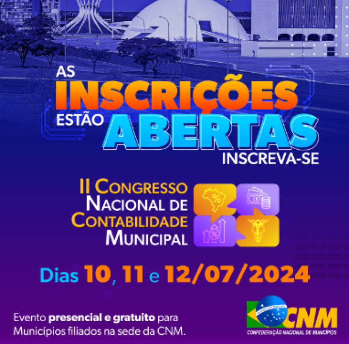 CFC participará do 2º Congresso Nacional de Contabilidade Municipal